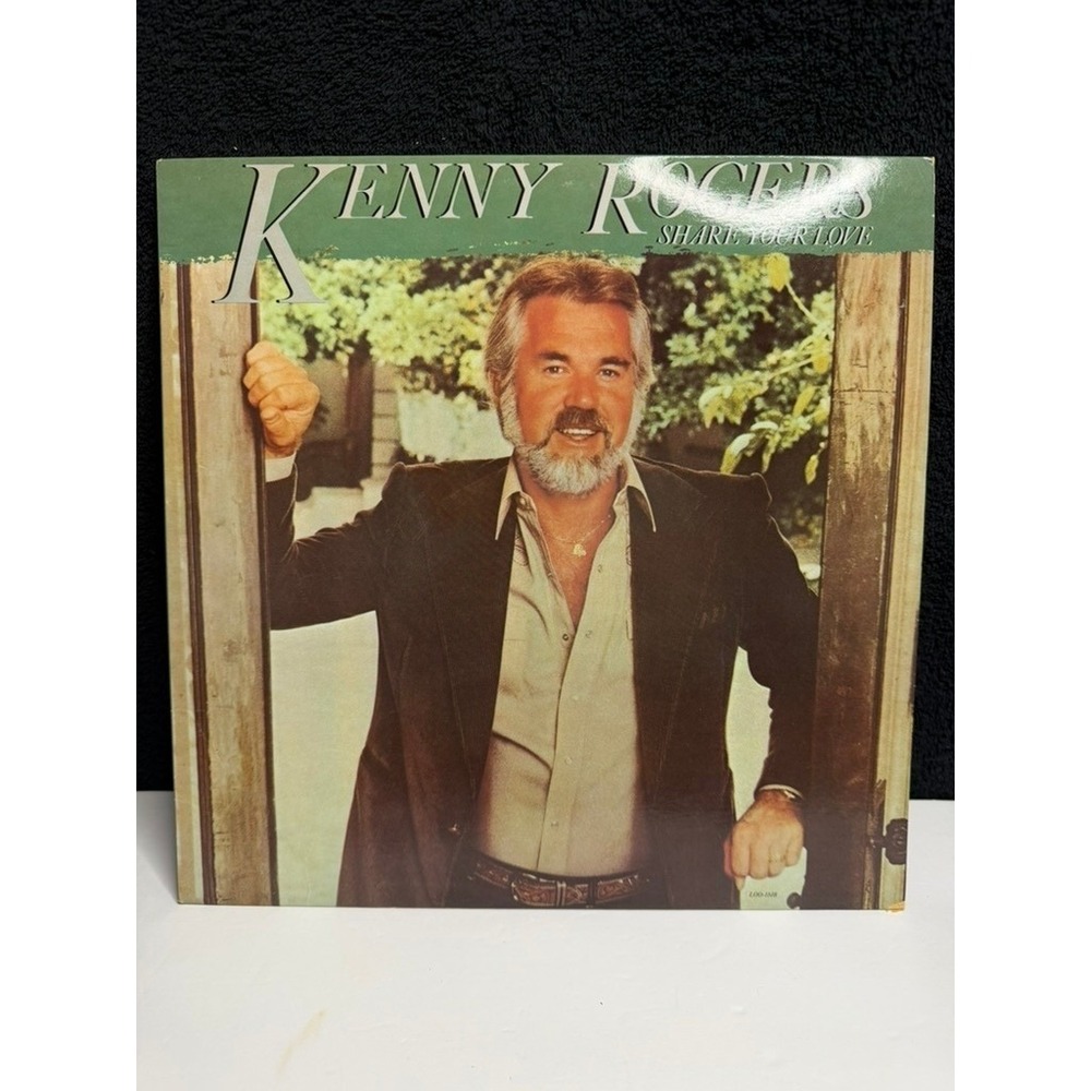 Kenny Rogers Share Your Love Vinyl LP 1981 Liberty LOO-1108 Lionel Richie Prod